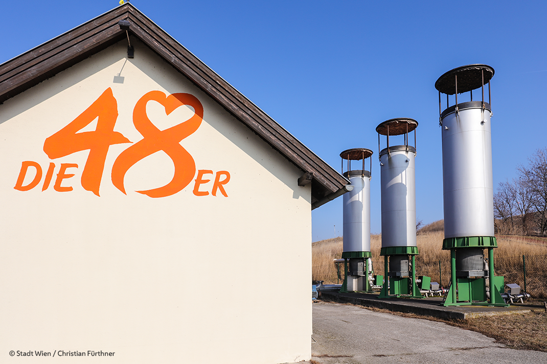 Gasbrunnen der MA 48