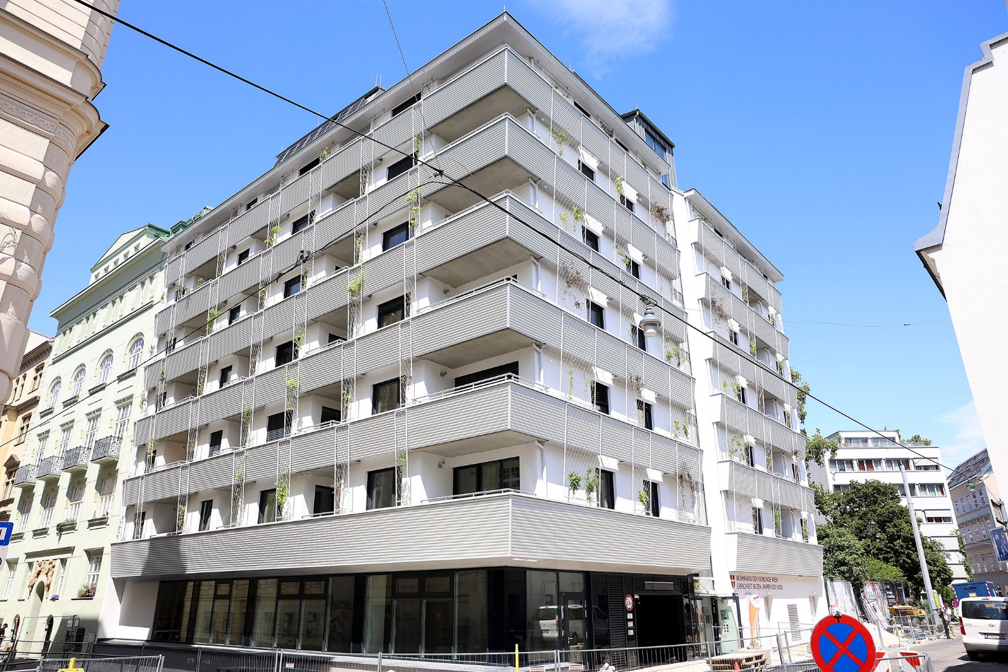 Abbildung: Vorzeigeprojekt Schäffergasse für nachhaltigen und leistbaren Wohnbau. © PID, Votava