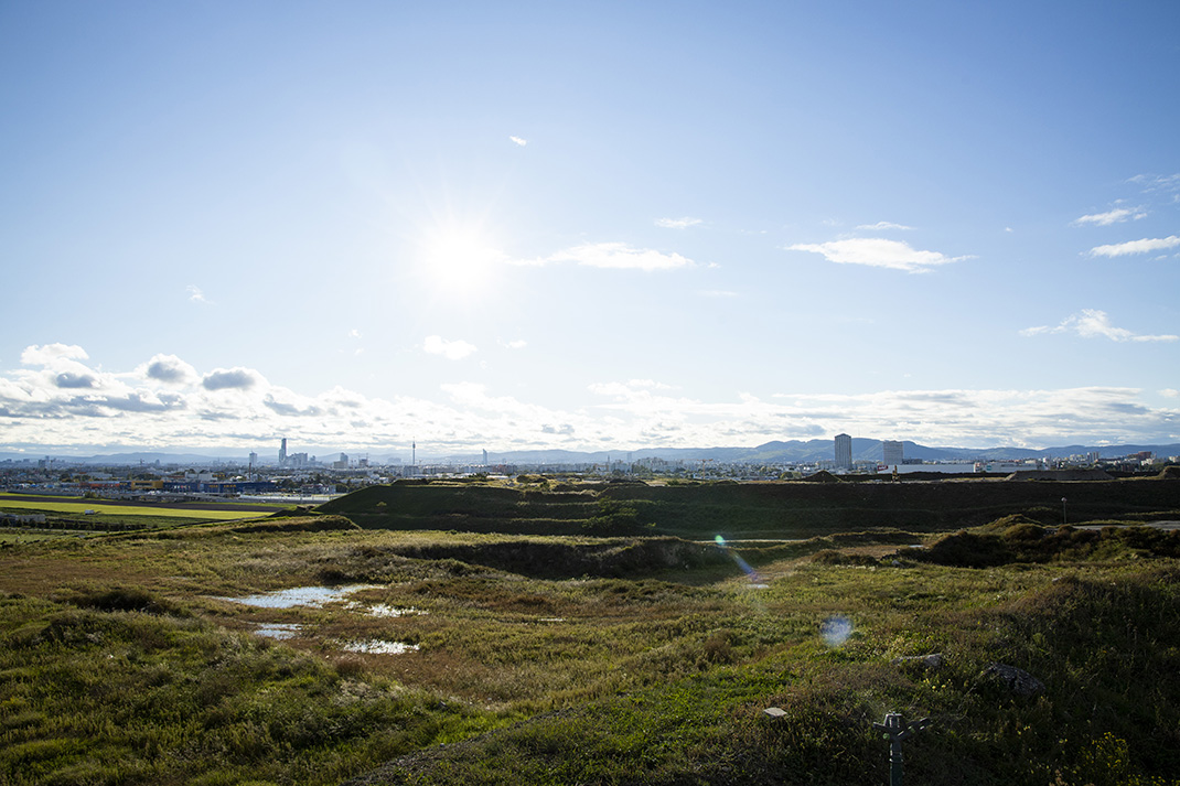Blick über die Deponie Rautenweg Copyright: MA 48