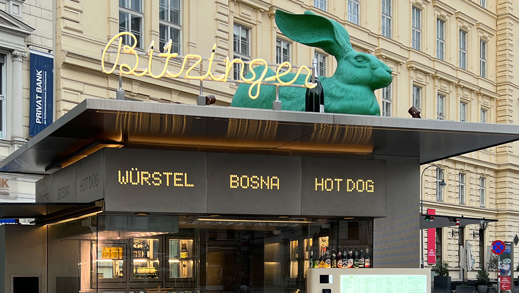 Foto vom Bitzinger Würstelstand