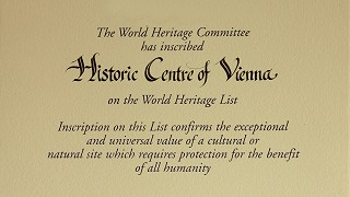 UNESCO Urkunde aus dem Jahr 2001
