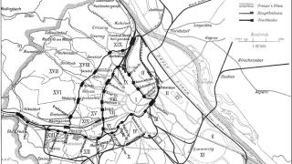 Wiener Stadtbahn-Linienplan, Trassen nach dem Gesetz vom 23. Mai 1896