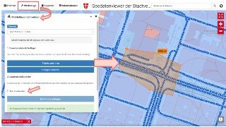 Portal-Ansicht des Geodatenviewers der Stadt Wien