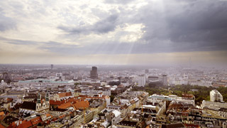 panoramic view of Vienna