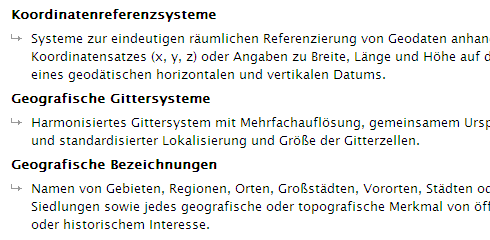 Definitionsliste bestehend aus einem zu definierendem Begriff und dessen Erklrung