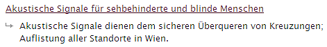 copyright: Stadt Wien Ausschnitt aus einem Artikel über barrierefreien Verkehr