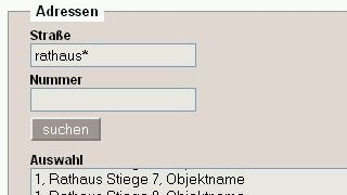 Screenshot Metadaten-Bereich "Adressen"