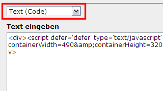 copyright: Stadt Wien Eingabemaske für den eingebetteten Stadtplan
