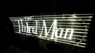 Projection of the title "The Third Man"
