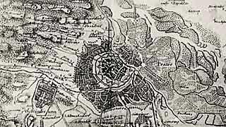 Map of Vienna, 1803