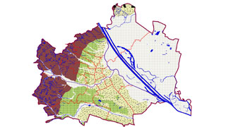 Geologische Karte von Wien