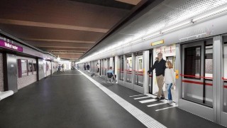 Visualisierung Bahnsteig U-Bahn