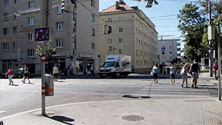 Kreuzungsbereich Htteldorfer Strae - Wurmsergasse