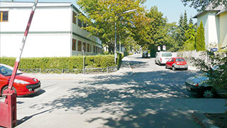 Kreuzungsbereich Gustav-Pick-Gasse  Labanweg