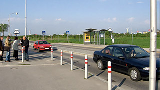 Kreuzungsbereich Senbrunner Strae - Eibischweg