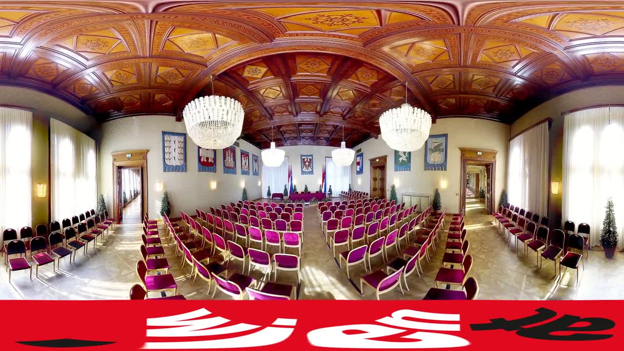 360° Video: Wappensaal