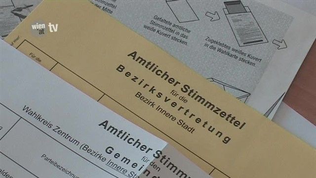 Wien Wahl 2010 - Information zur Stimmabgabe