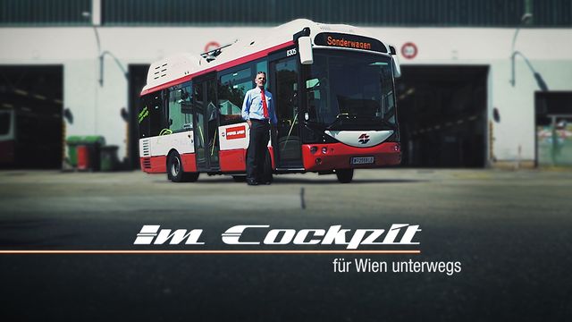 Im Cockpit - E-Bus der Wiener Linien