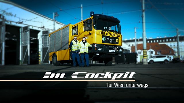 Im Cockpit - Rüstwagen der Wiener Linien