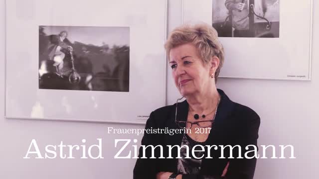 Frauenpreisträgerin 2017 - Astrid Zimmermann