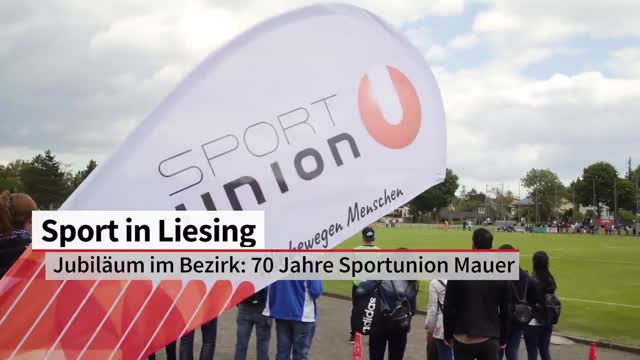 Sport in Liesing - Jubiläum 70 Jahre Union Mauer