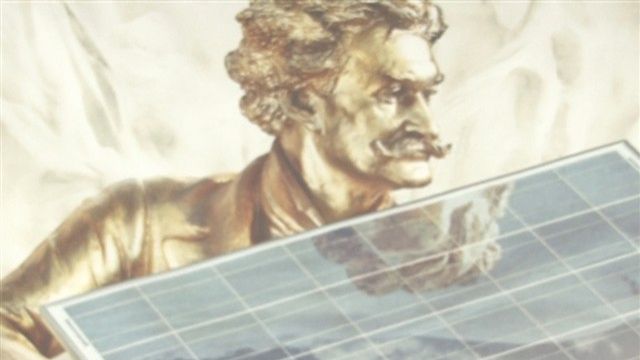 Mediengespräch des Bürgermeisters: Erstes Solarkraftwerk geht 2012 ans Netz