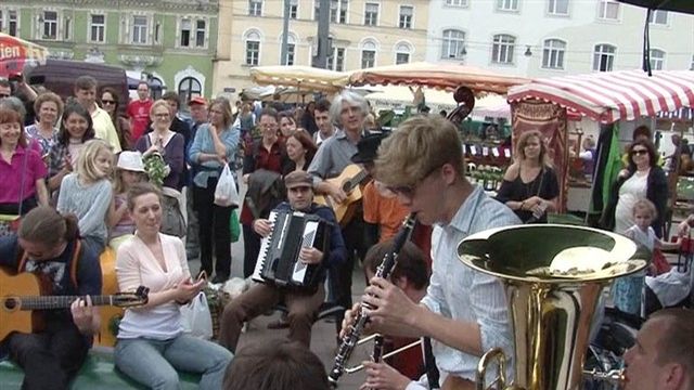 Wiener Märkte werden zu Musikbühnen