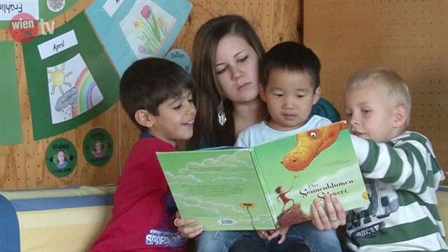 wien.at-TV - Reportage: Zu Besuch im Kindergarten