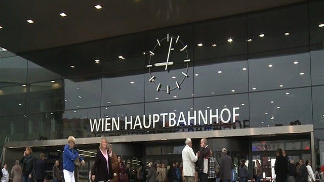 Eröffnung des Hauptbahnhofs Wien
