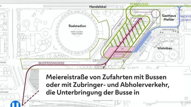 Wien bekommt einen neuen zentralen Fernbus-Terminal