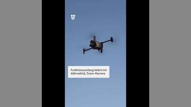 Feuerwehr testet Einsatz von Drohnen