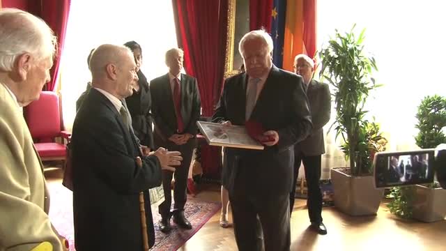 Rumänische Delegation bei Bürgermeister Michael Häupl