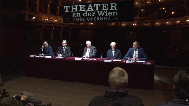 Mediengespräch des Bürgermeisters: Zehn Jahre Theater an der Wien