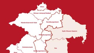 Das Programmgebiet umfasst in Österreich die Gebiete Nord-, Mittel- und Südburgenland, Wien, Wiener Umland - Südteil, Niederösterreich Süd, Graz und die Oststeiermark sowie in Ungarn Komitate Györ-Moson-Sopron, Vas und Zala